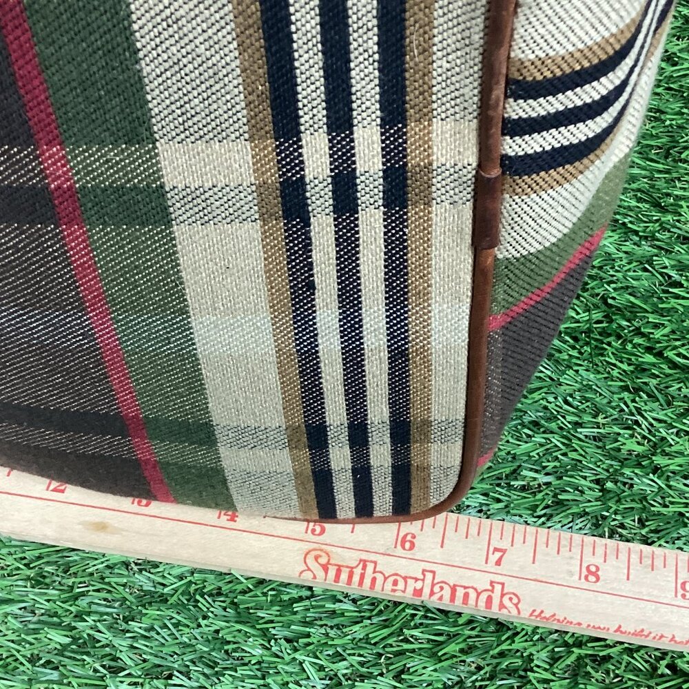 Vintage Heckathorn Plaid Bucket Bag - Picture 8 of 13